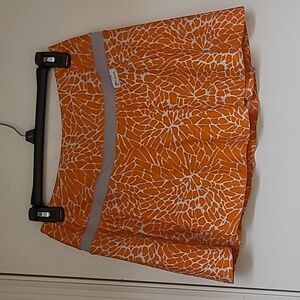 B Passionit Orange print Skorts